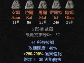 暗黑2最大孔数物品等级揭秘（深入探究暗黑2中最高品质装备的秘密）