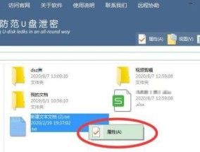 U盘中删除的文件如何恢复（快速恢复U盘中误删文件的有效方法）