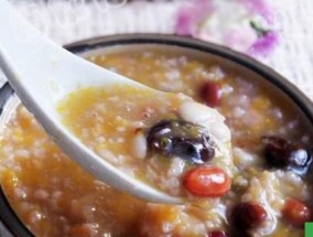 腊八粥（以红豆、糯米为主要原料）