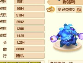 梦幻西游独角鬼王卡的属性是什么？