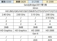 英特尔CPU一览表（从i3到i9）