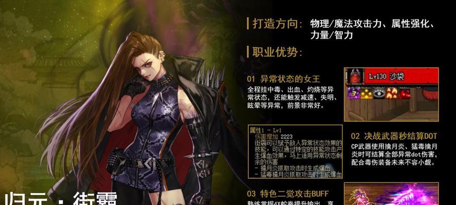 女枪炮师110级装备选择攻略（如何选择适合女枪炮师110级的装备）  第1张