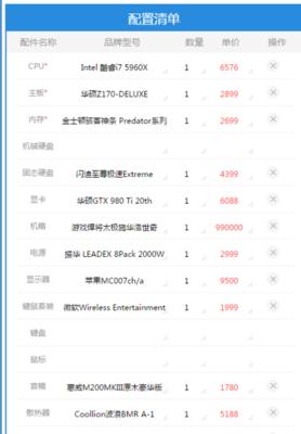 最顶级的台式电脑配置单是什么？如何根据需求选择？  第1张