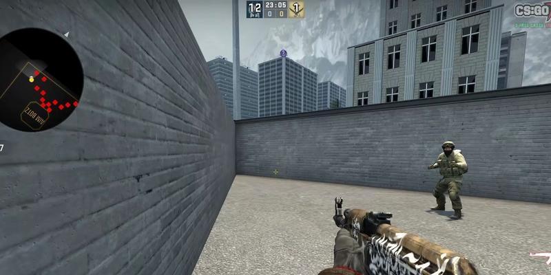 csgo世界公认五个准星是什么？如何在游戏中选择合适的准星？  第3张